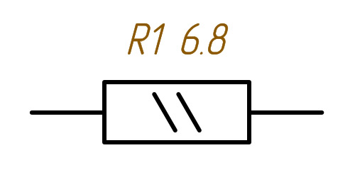 Номинал резисторов на схеме